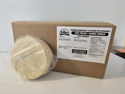 Empanada Disc Dough For Baking (10 DISCS x 8 BAGS)
